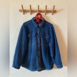 Madewell Indigo Shirt Jacket